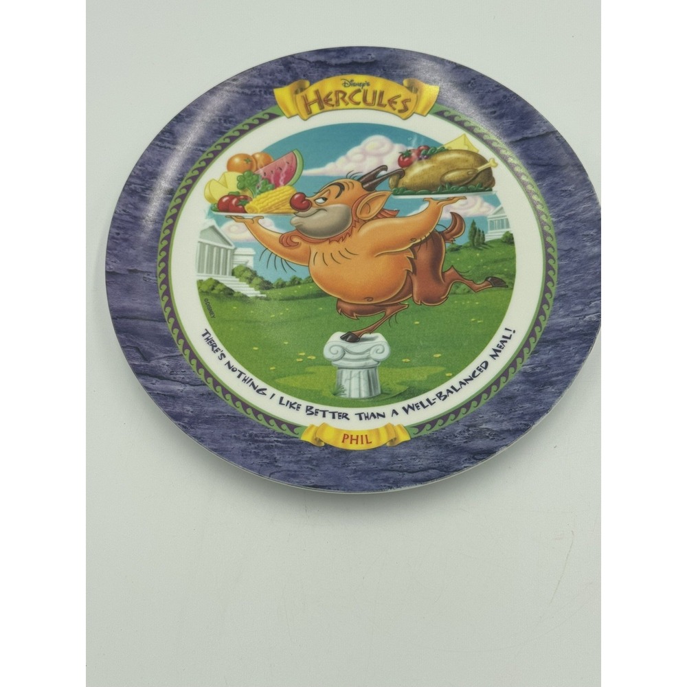 Disney Hercules Phil McDonald's 1997 Plate